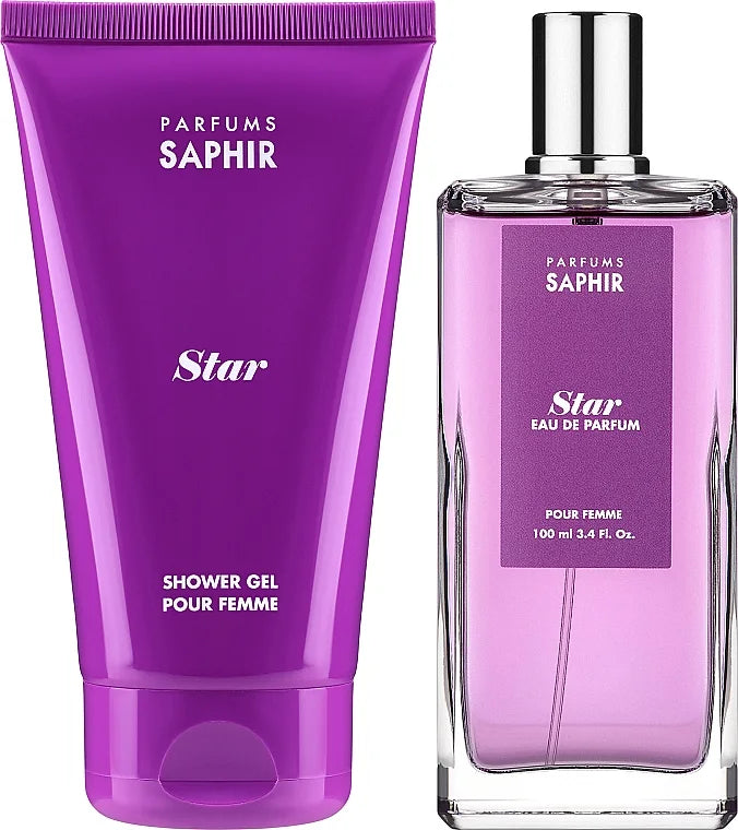 Coffret Saphir Star de Saphir (Parfum/100ml + Gel Douche/150ml)