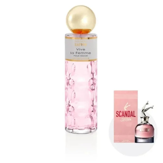 Parfum Saphir Vive La Femme - Eau de Parfum - 50 ml